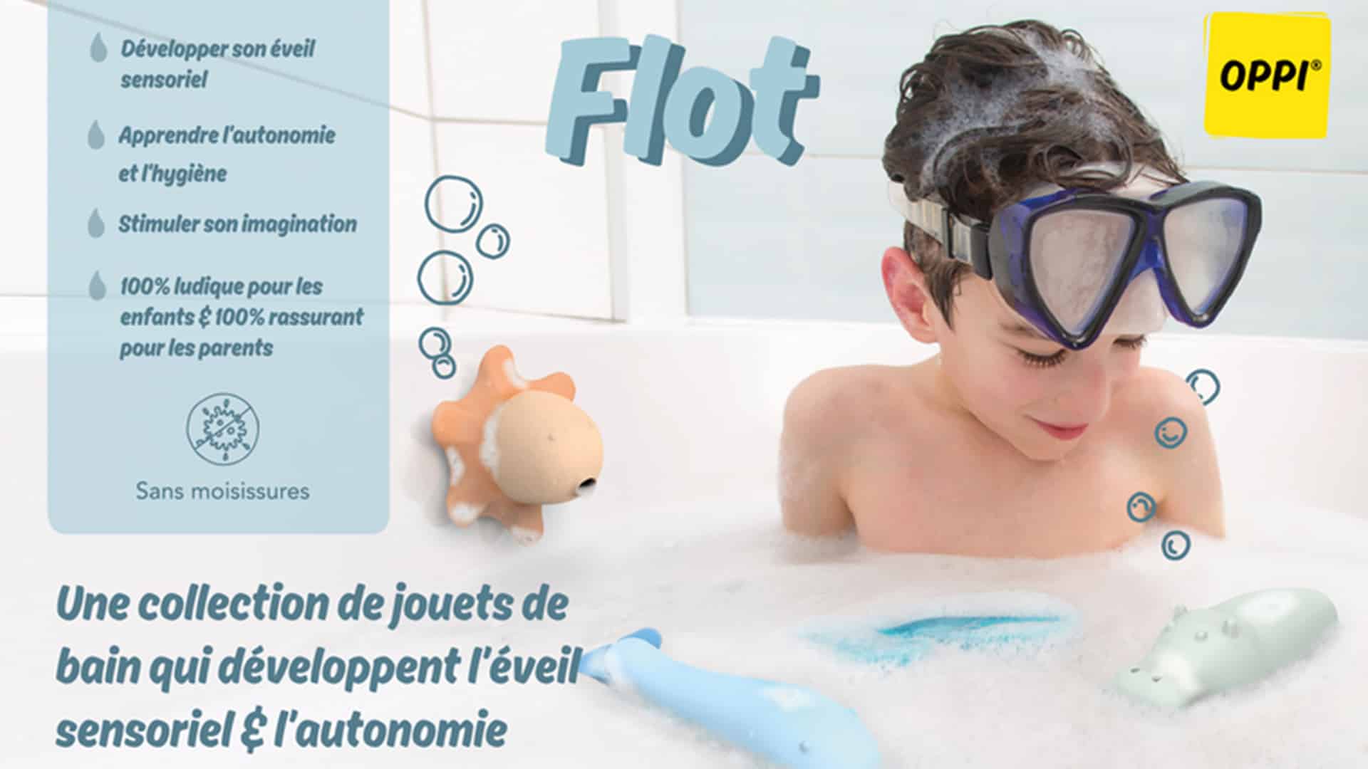 jouets de bain Oppi en précommande sur Ulule