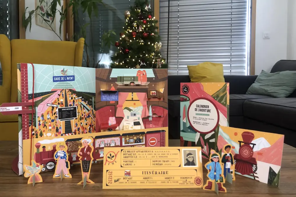 calendrier enfant cadeau noel