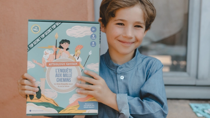 jeu enquete enfant mythologie grecque